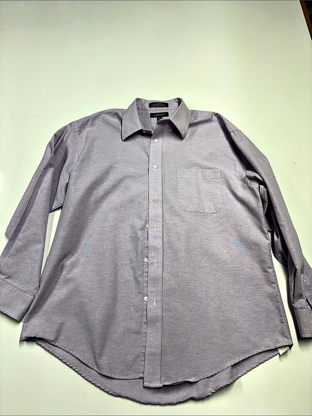 croft & barrow Wrinkle Resist Oxford Button-Down Shirt Size 17 34-35